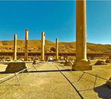 راهنمای تور مجازی تخت جمشید